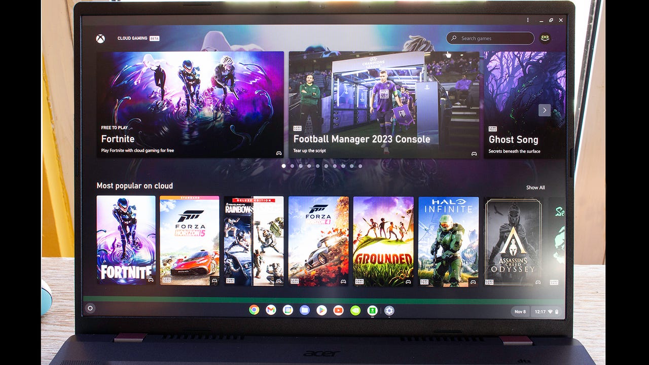 How to use Xbox Game Pass Cloud streaming on Chromebook