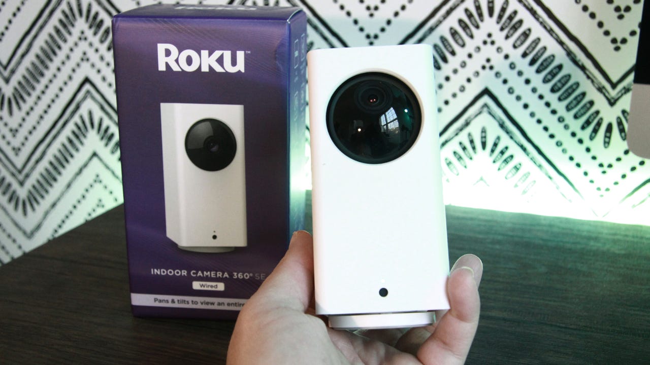 Roku Smart Home Indoor Camera 360° SE Wi-Fi®-Connected - Wired