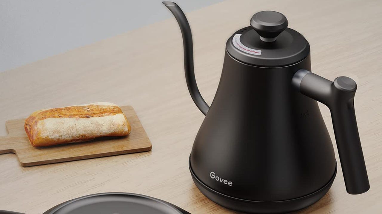 The Govee smart electric kettle is $20 off right now