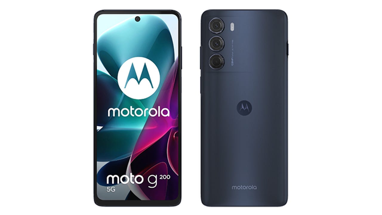 Motorola Moto G200 5G, hands on: Large screen, good specs, fair