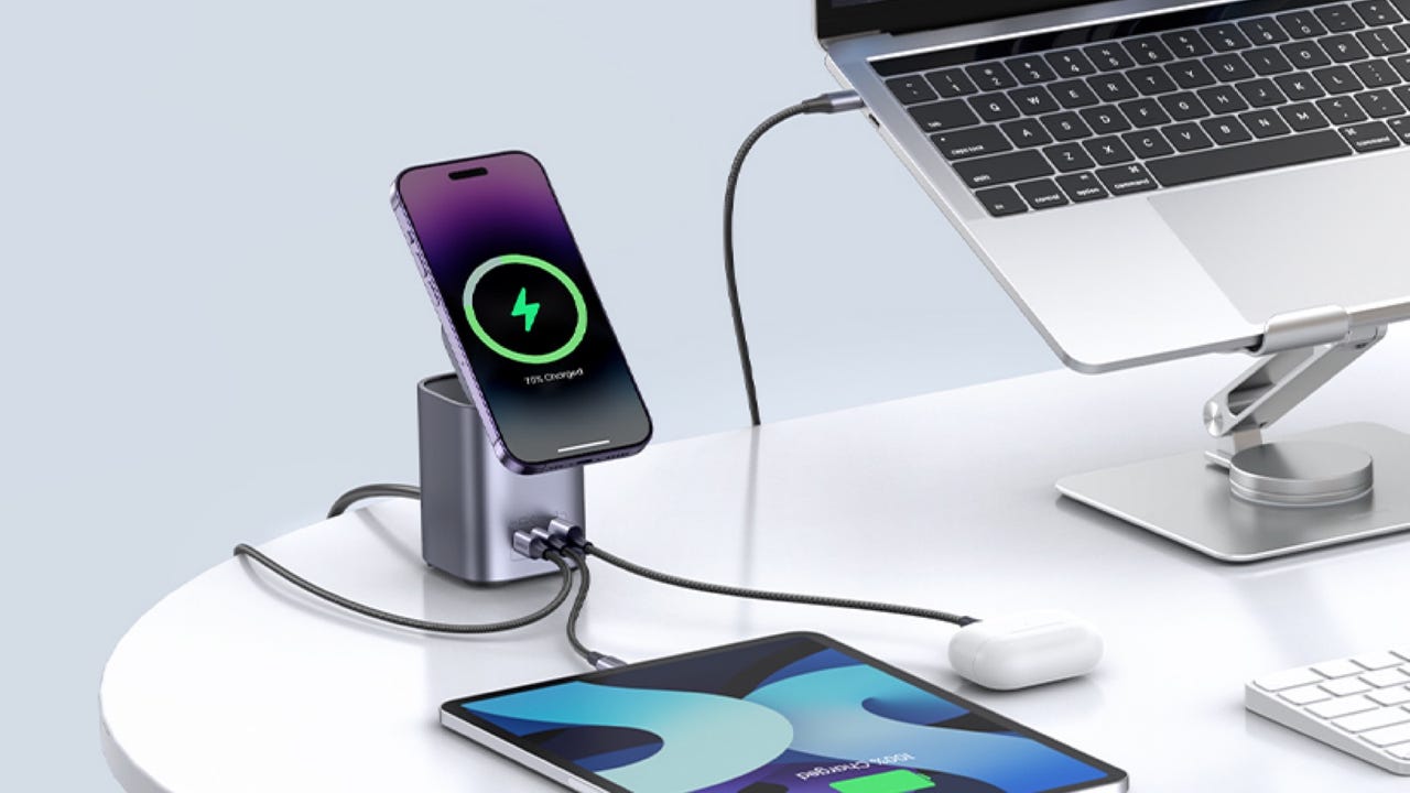 The Ugreen GaN MagSafe charging station is perfect for your new iPhone, and  now get $60 off in this Cyber Monday deal