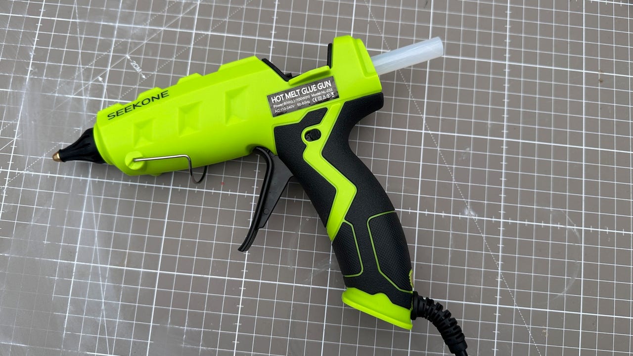 Hot Glue Gun 60W with Plastic Case