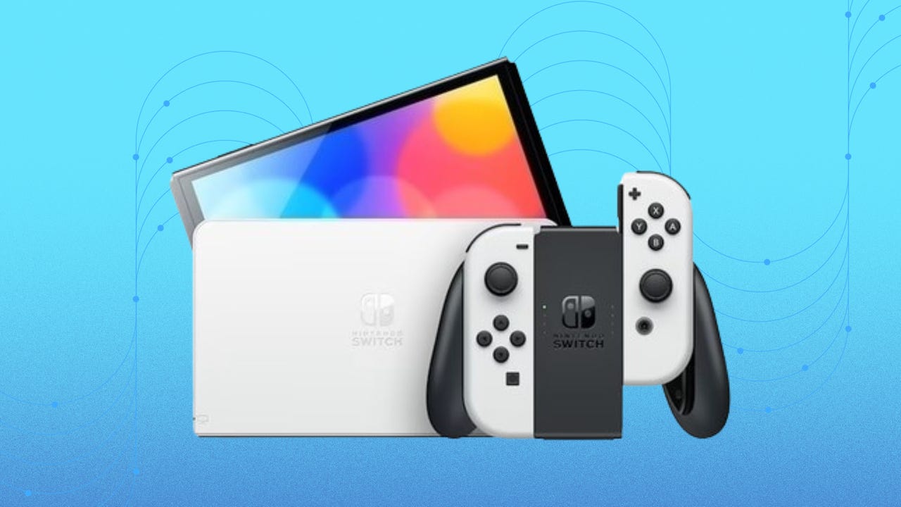 Grab a Nintendo Switch OLED for over $100 off at Walmart | ZDNET