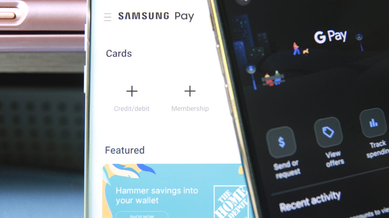 Google vs Samsung Pay: Which contactless payment app is right for you? | ZDNET