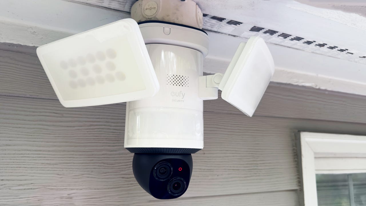 Eufy's new Floodlight Cam E340 is the hardest working security