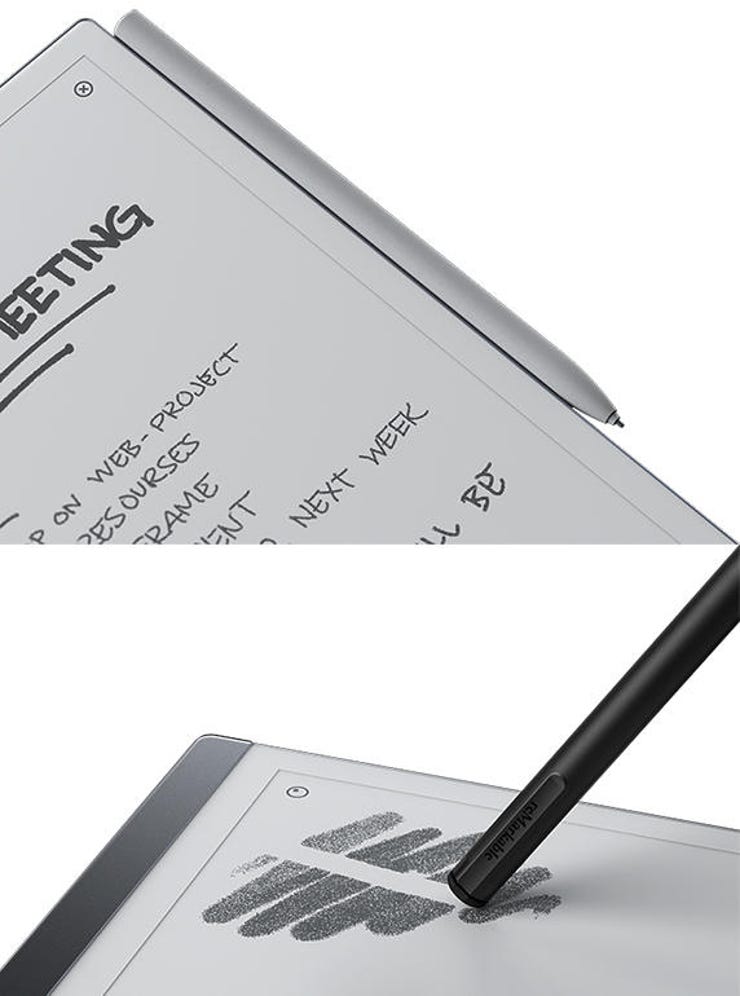 Original Marker Plus Replacement Pen with Eraser for Remarkable 2 Tablet  Notebook - Black Stylus Marker Pen (Includes 9 Remarkable 2 Pen Tips)