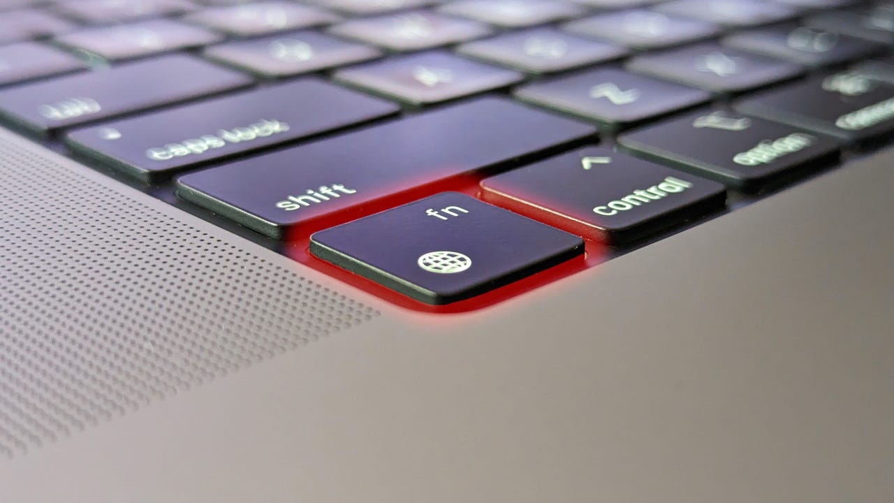 MacBook keyboard control key