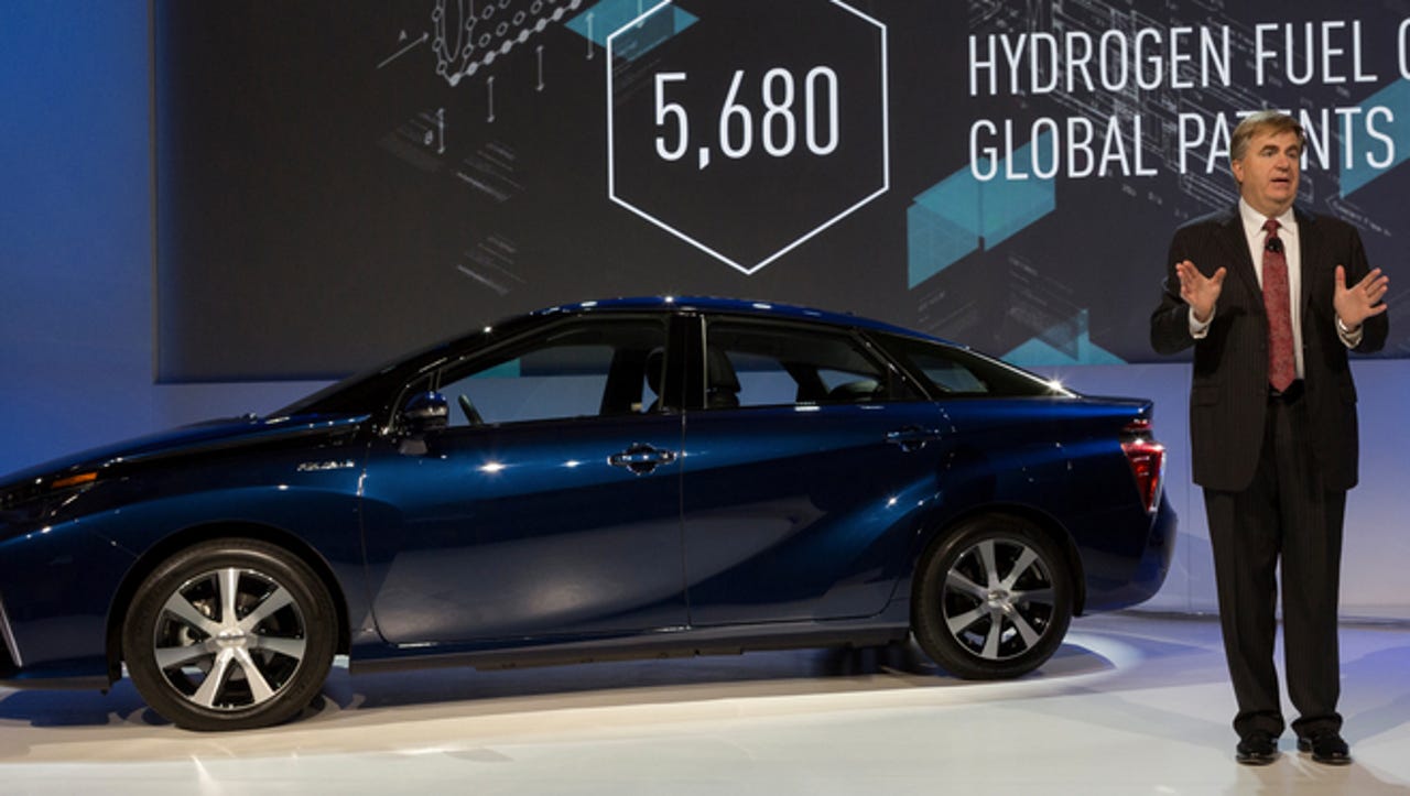 fuel cell cars toyota