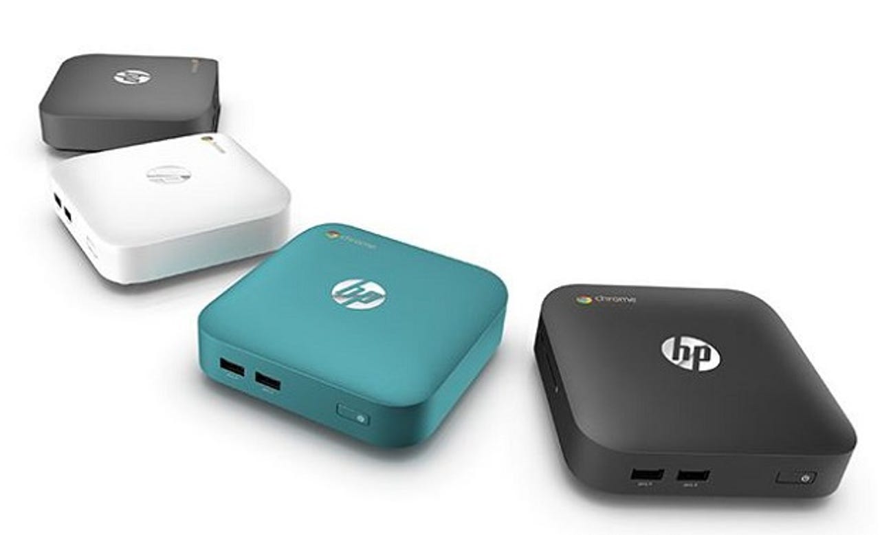 HP to join Chromebox fray with mini-PC available in four color