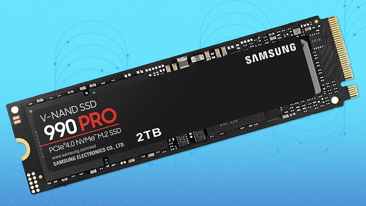 À quelques jours des Soldes, le SSD NVMe 990 Pro de Samsung en 2 To s