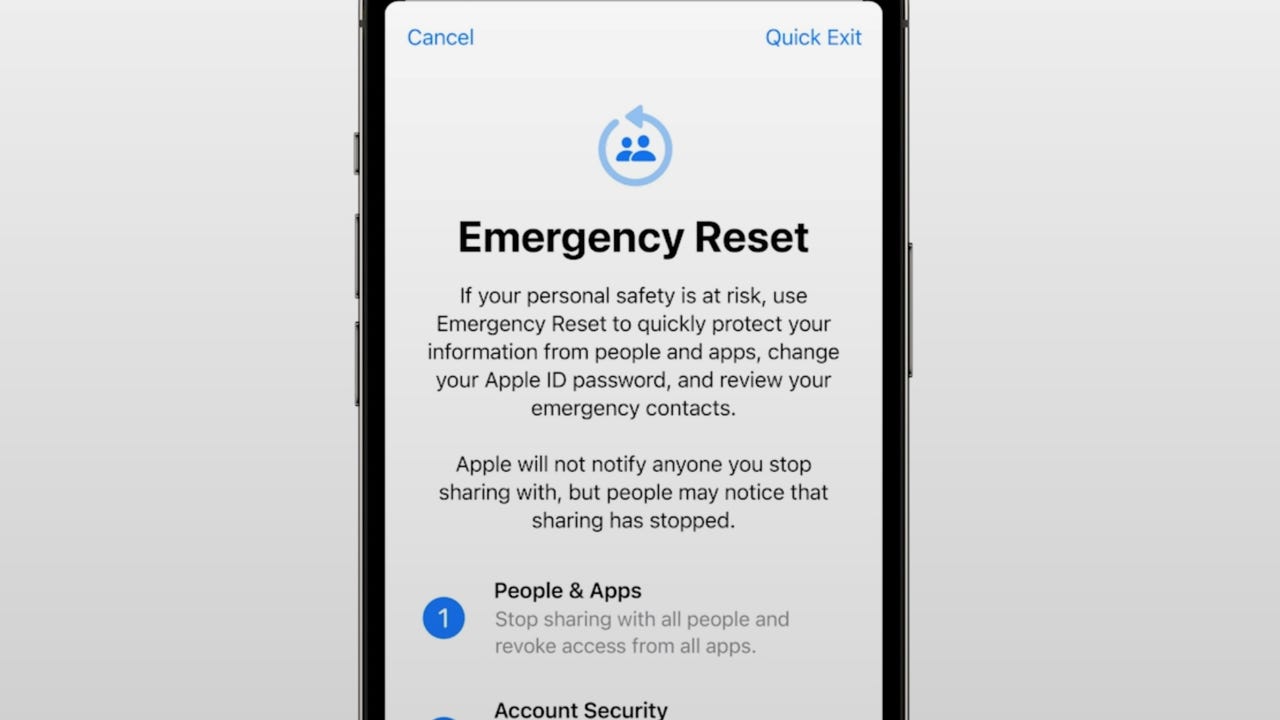 WWDC 2022: Apple's Safety Check aims to help people in abusive