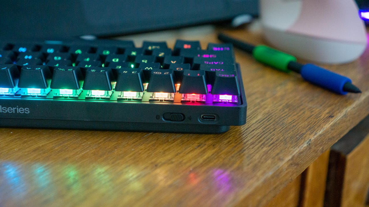 SteelSeries Apex Pro Mini Wired Mechanical Gaming Keyboard - Black