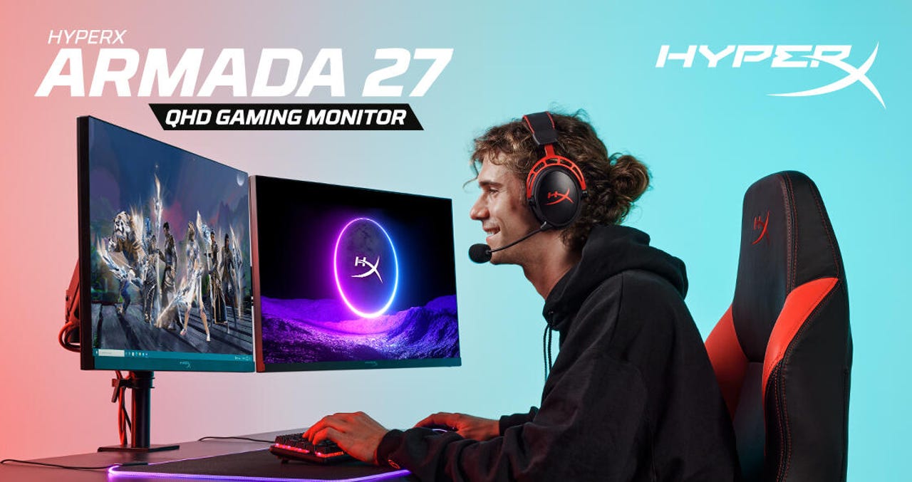 First Look at HP HyperX Armada 27-inch Gaming Monitor 