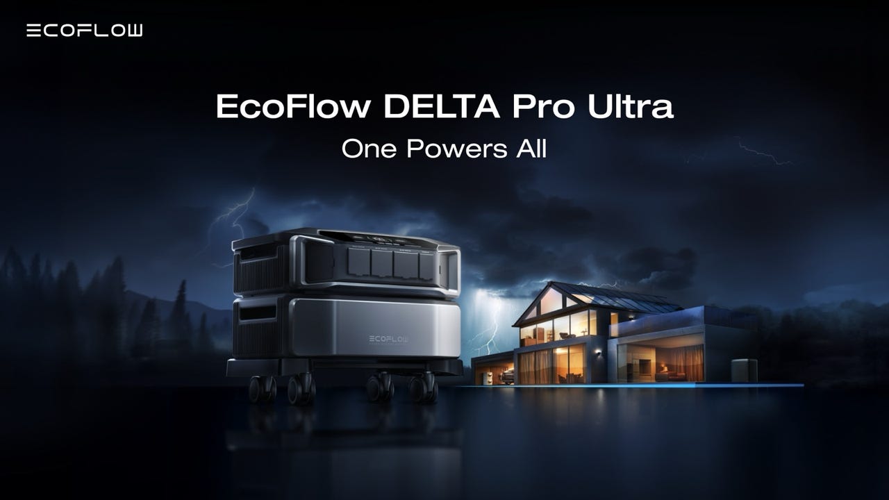 Keep your lights on for a whole month with this new EcoFlow portable power  station
