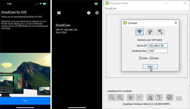 How to use your Android phone as a webcam for your PC